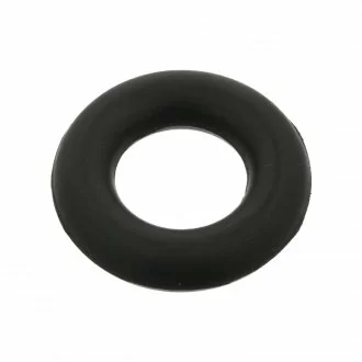 Фото Эспандер-кольцо кистевой 50 кг матовый черный АЧ05961 со склада магазина Спортев