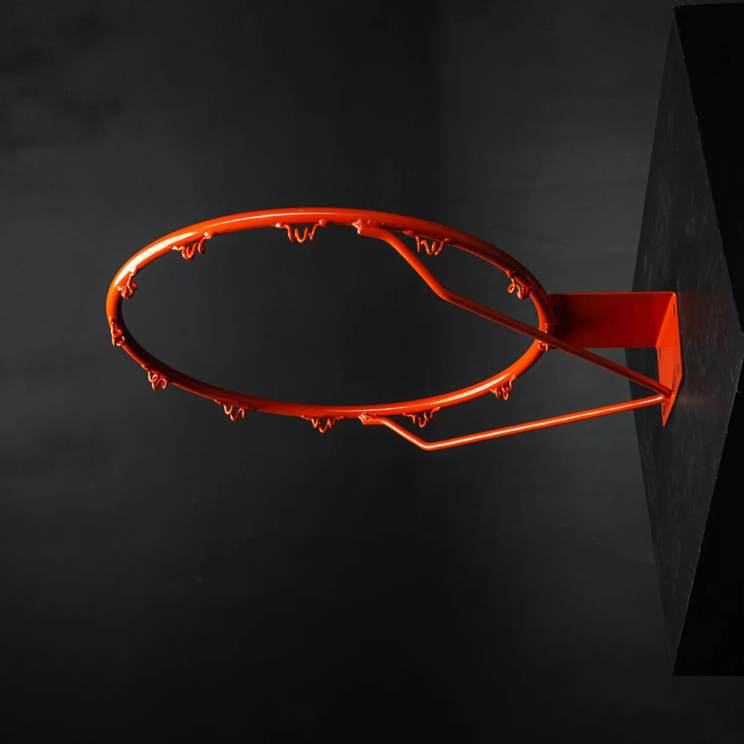 Фото Кольцо баскетбольное DFC R1 45см (18") оранж./красное со склада магазина СпортЕВ