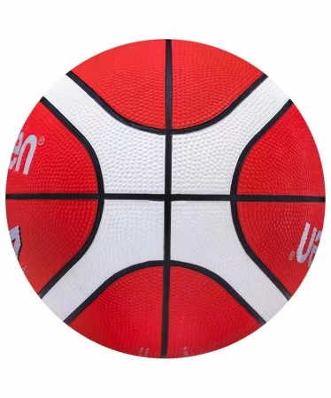 Фото Мяч баскетбольный Molten BGR7-RW размер №7 красно-бело-черный со склада магазина СпортЕВ