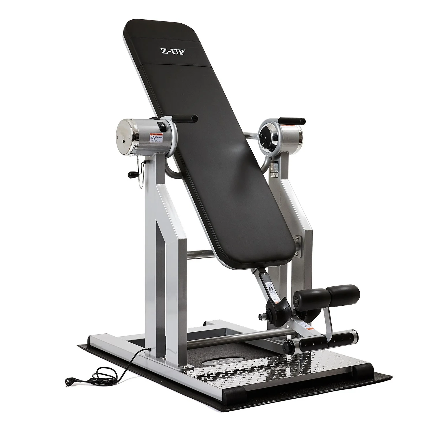 Фото Инверсионный стол Z-UP 5, 220B, Корея, серебряная рама,  коричневая спинка со склада магазина Спортев