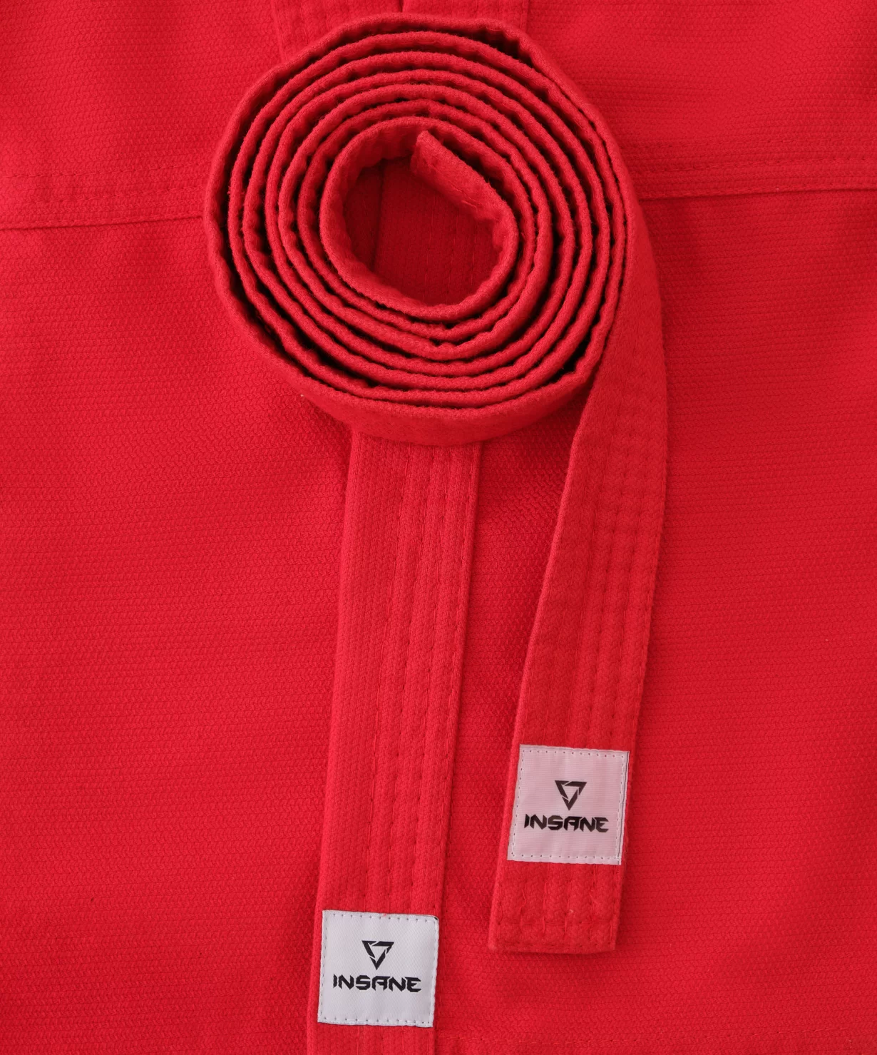 Фото Куртка для самбо START, хлопок, красный, 52-54 Insane со склада магазина СпортЕВ