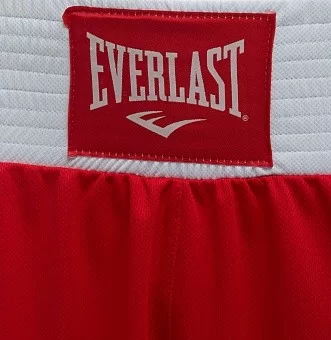 Фото Трусы боксерские Everlast Elite красн/белые 3652 со склада магазина СпортЕВ