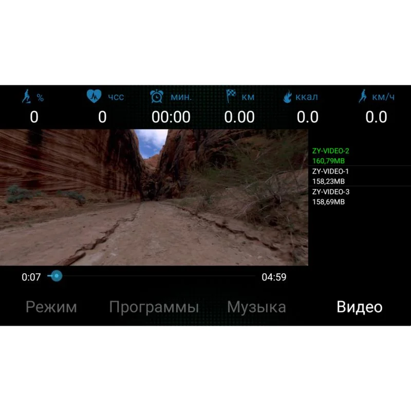 Фото Беговая дорожка Ammity Valentina VTM 5120 TFT со склада магазина Спортев