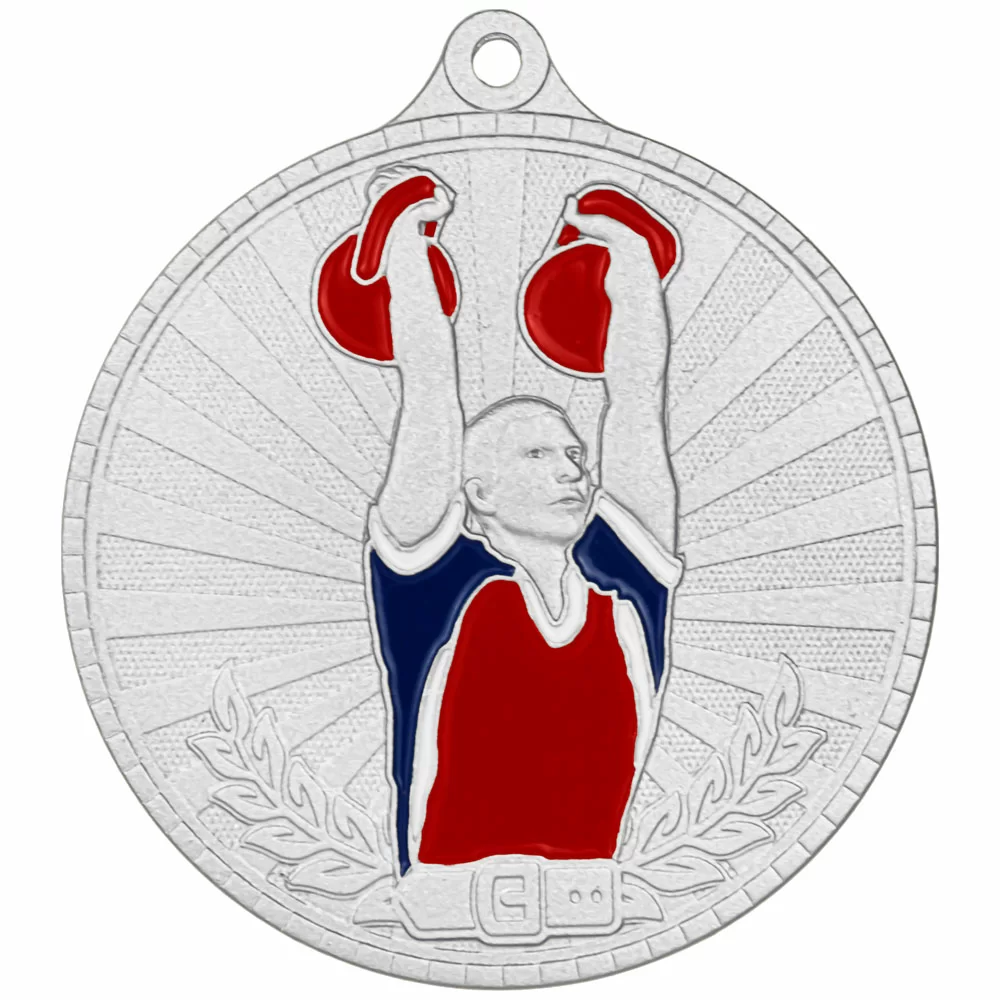 Фото Медаль MZP 622-55/S гиревой спорт (D-55мм, s-2 мм) со склада магазина СпортЕВ