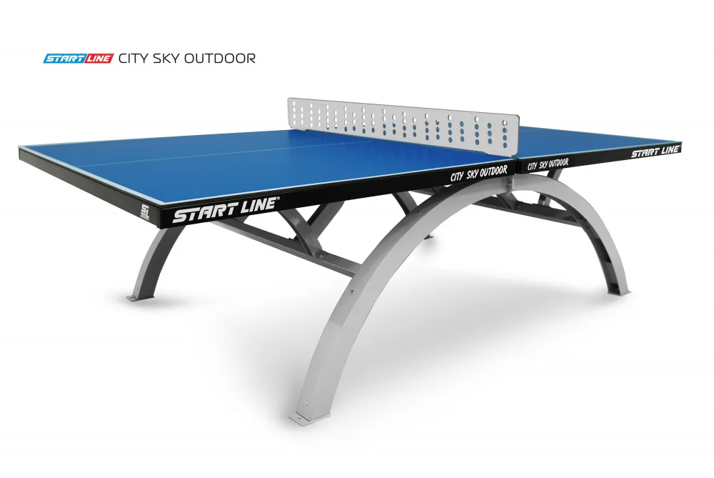 Фото Стол теннисный City SKY Всепогодный Синий со склада магазина Спортев