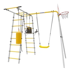 ROMANA Спорт (желтый/серый) (с пластиковыми качелями) 103.20.07+1.Д-26.01