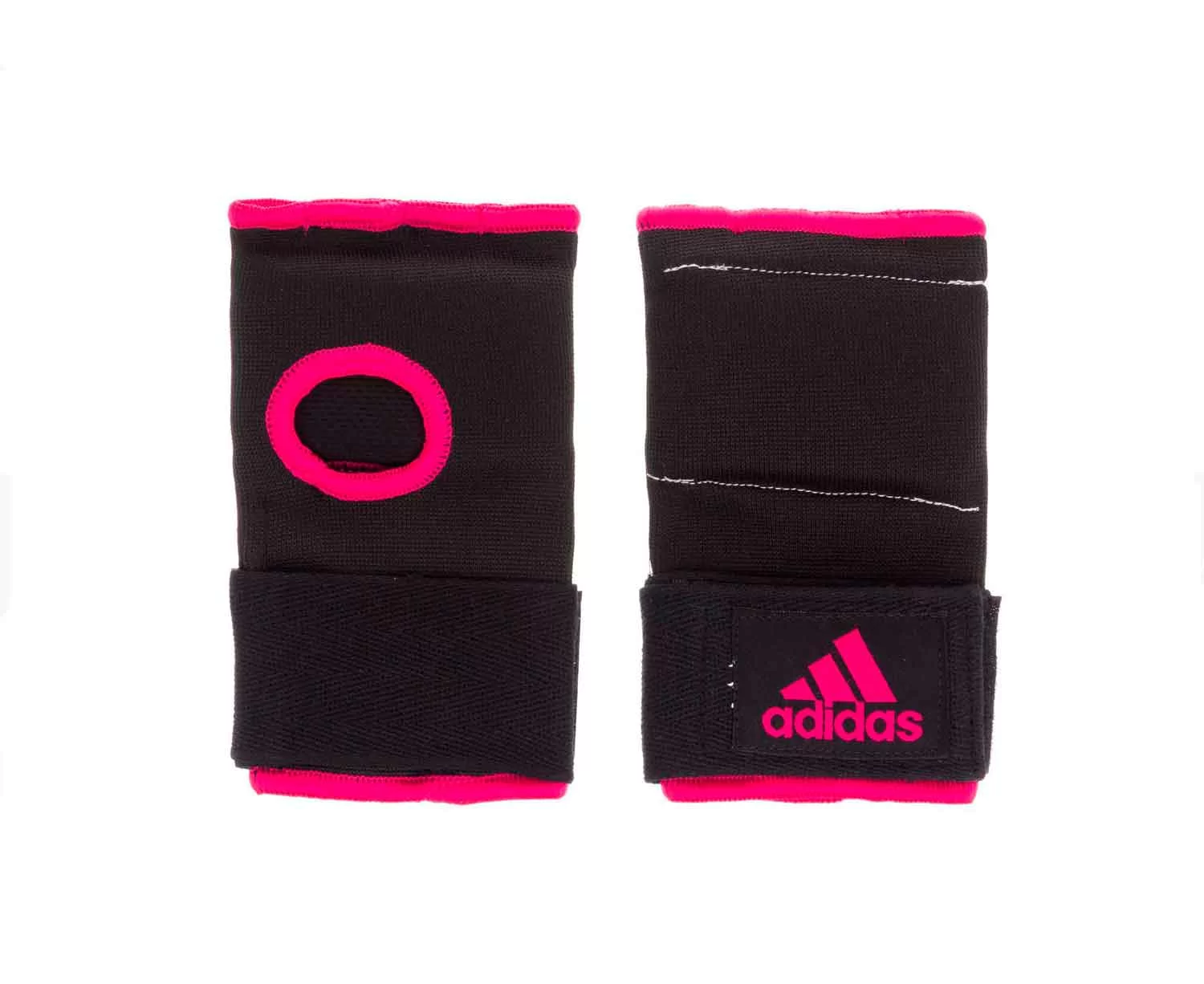 Фото Перчатки внутренние Adidas Super Inner Gloves Gel Knuckle черн/розовый S adiBP021 со склада магазина СпортЕВ