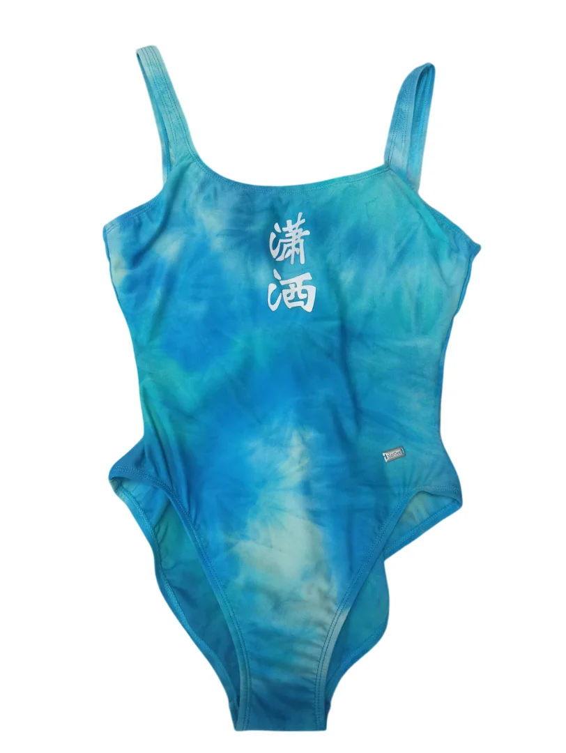 Фото Купальник MarGen слитный голубой 2-02 со склада магазина Спортев