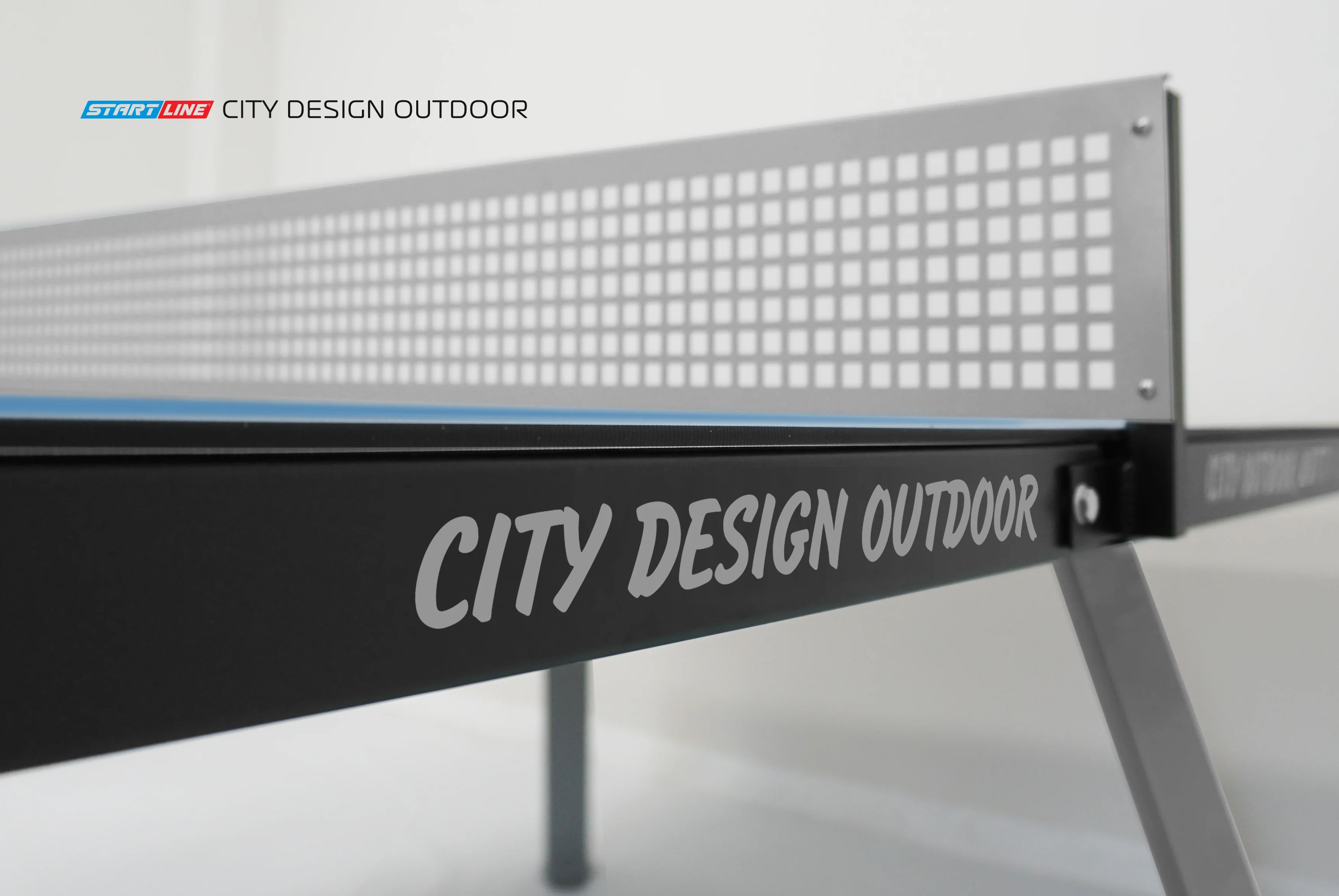 Стол теннисный City DESIGN Всепогодный Синий Фото Стол теннисный City DESIGN Всепогодный Синий со склада магазина Спортев