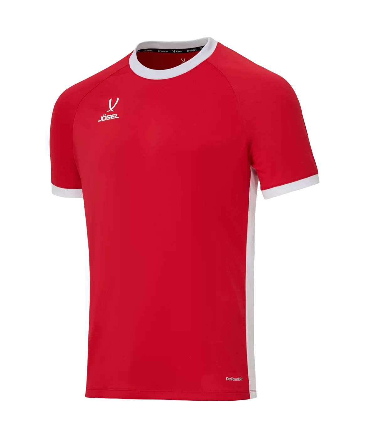 Фото Футболка игровая DIVISION PerFormDRY Element Jersey, красный Jögel со склада магазина Спортев