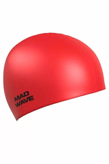 Фото Шапочка для плавания Mad Wave Metal red M0535 05 0 05W со склада магазина СпортЕВ
