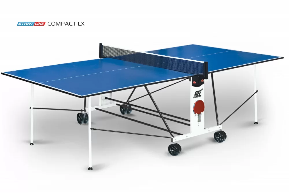 Фото Теннисный стол Start Line Compact LX blue 6042 со склада магазина СпортЕВ