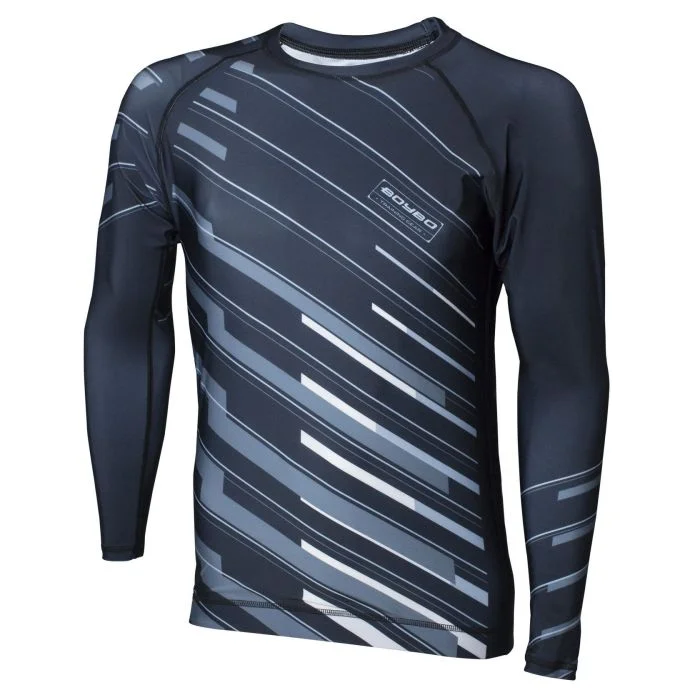 Фото Рашгард BoyBo Movement grey MMA взрослый  6866 со склада магазина Спортев