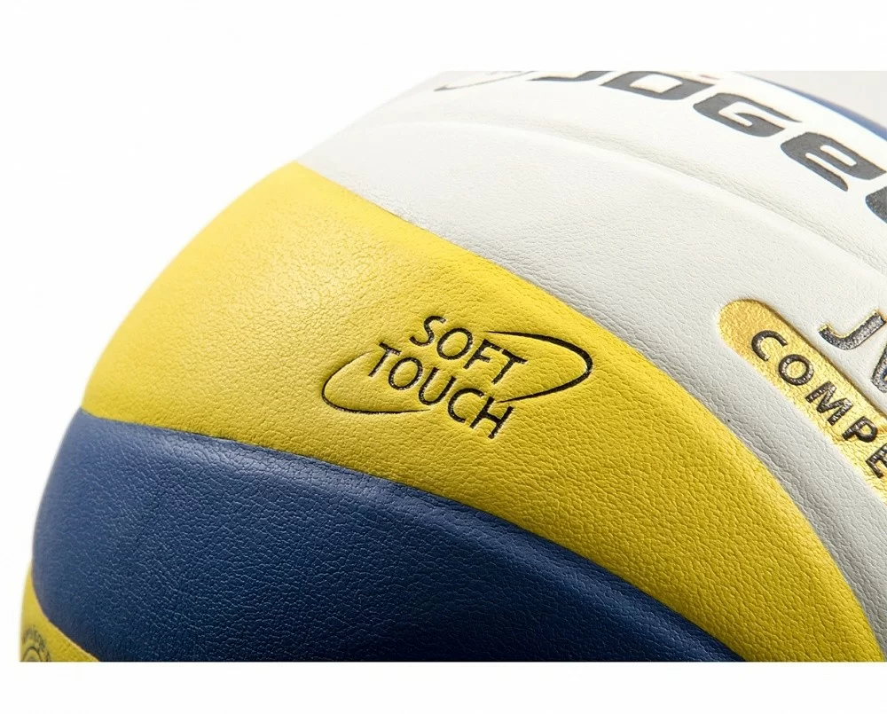 Фото Мяч волейбольный Jogel JV-800 синий/желтый 19099 со склада магазина Спортев