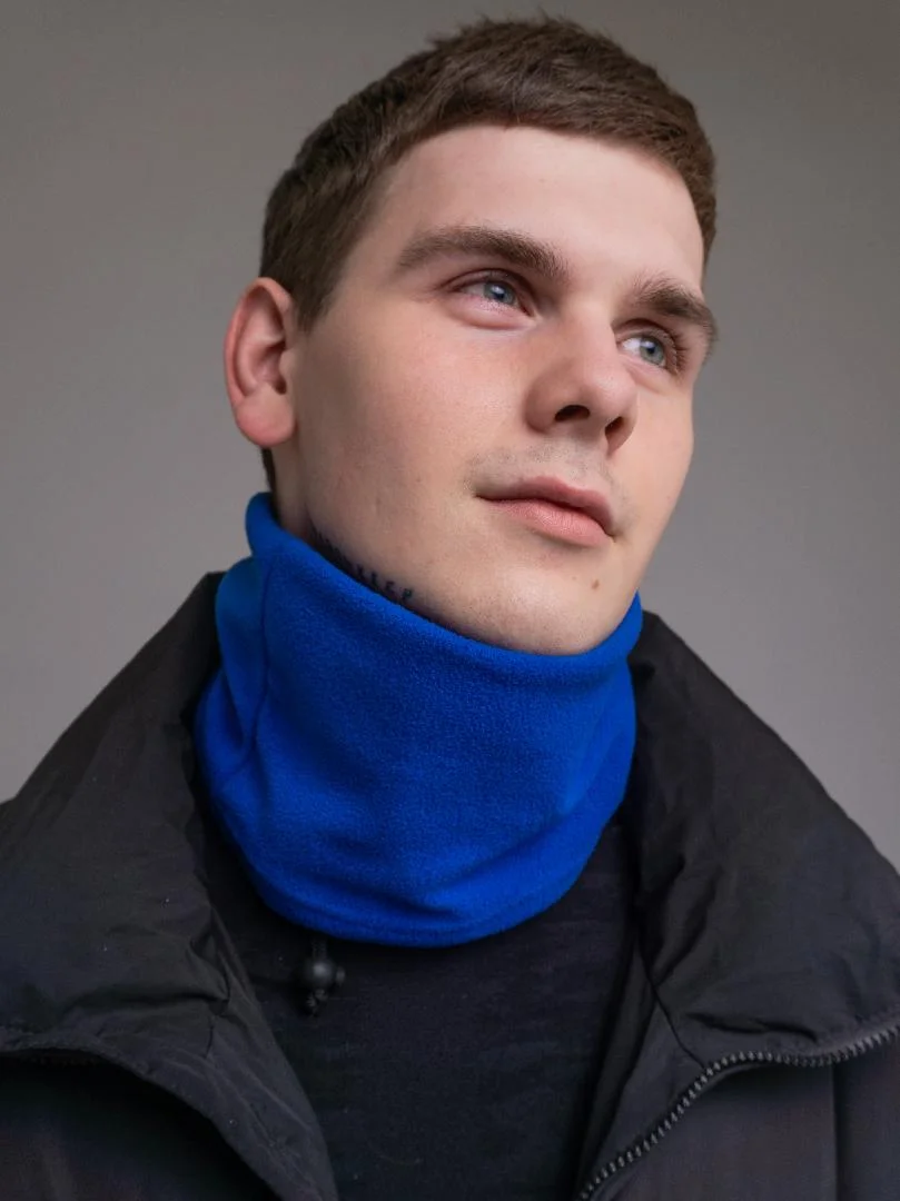 Фото Шарф-снуд Saimaa синий GLA-04 со склада магазина Спортев