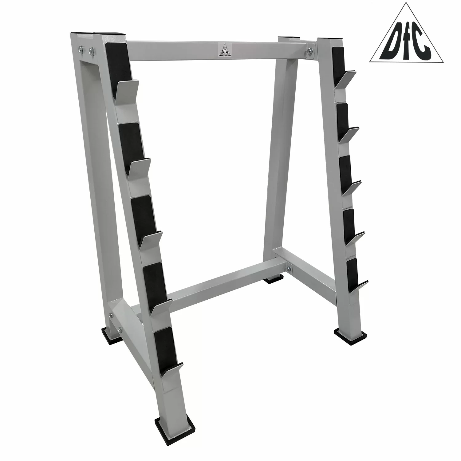 Фото Стойка для хранения 5 грифов DFC Powergym RA769G серый со склада магазина Спортев