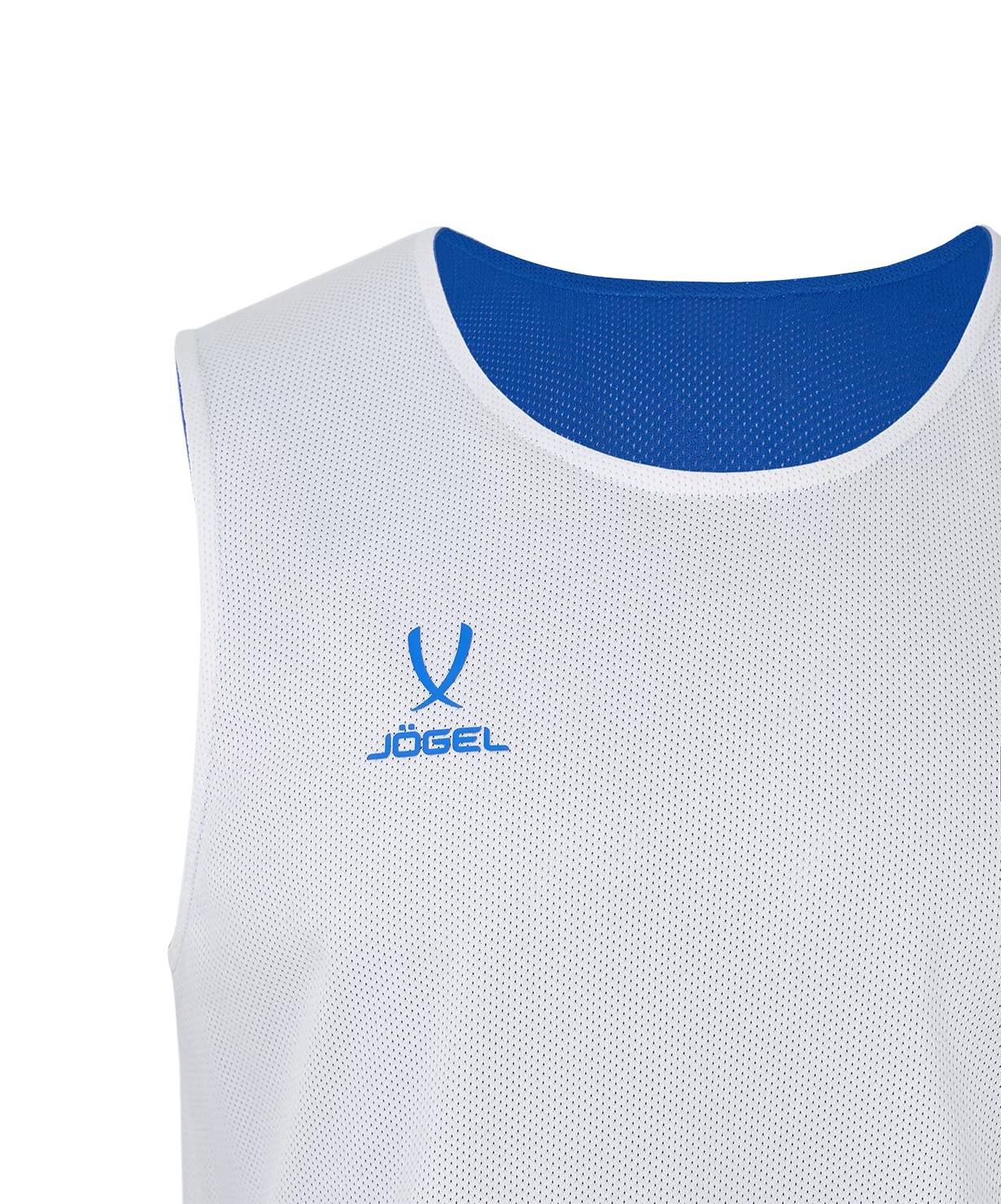 Фото Майка двухсторонняя JÖGEL DIVISION PerFormDRY Double-Side RBF Jersey, синий/белый со склада магазина Спортев