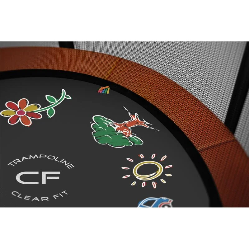 Фото Каркасный батут Clear Fit FamilyHop 12Ft со склада магазина Спортев