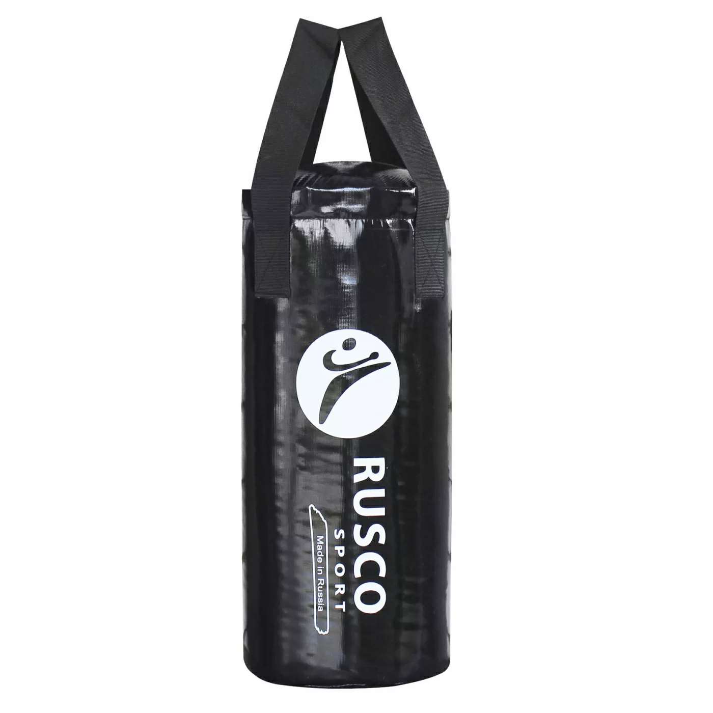 Фото Мешок боксерский RuscoSport 25 кг (+/- 5 кг), 90 см, d-35 см черный со склада магазина СпортЕВ