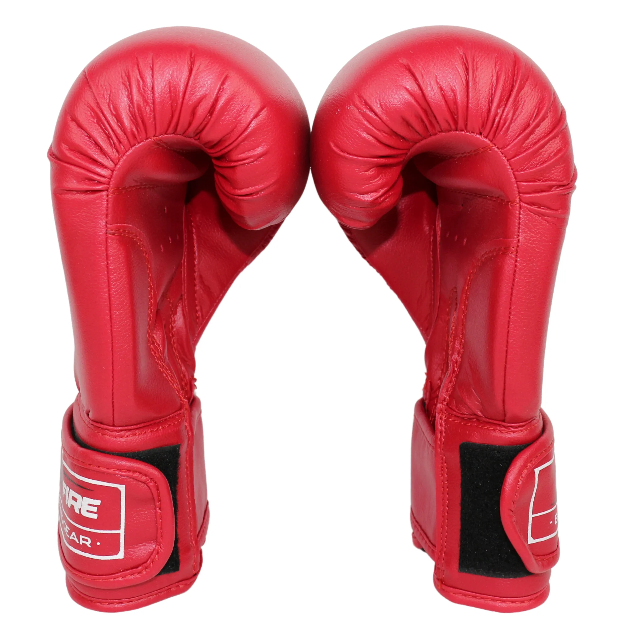 Фото Перчатки боксерские OxxFire Start красные 4494 со склада магазина Спортев