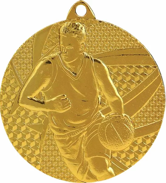 Фото Медаль MMC 6850/GM баскетбол (D-50мм, s-2мм) со склада магазина Спортев
