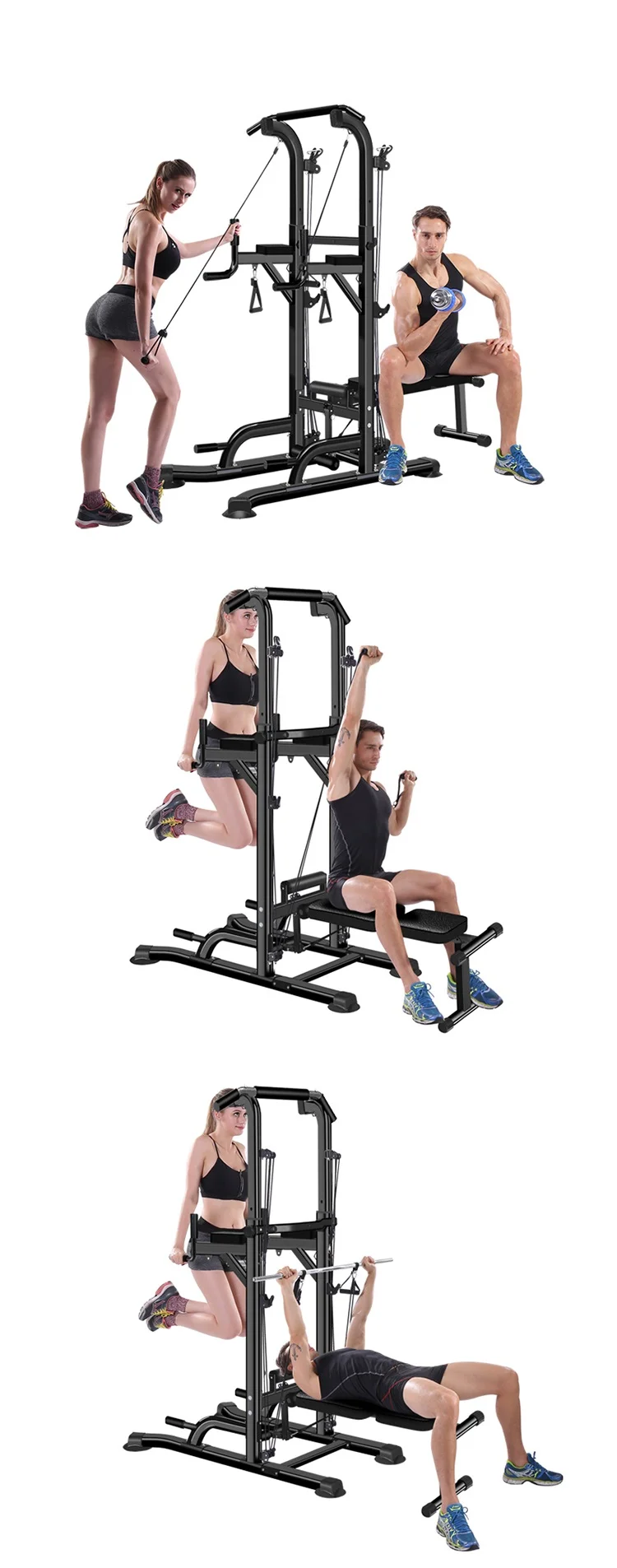 Фото Многофункциональный тренажер VictoryFit VF-T66 со склада магазина Спортев