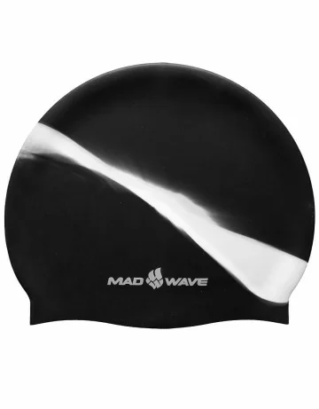 Фото Шапочка для плавания Mad Wave Multi Big L black M0531 11 2 01W со склада магазина СпортЕВ