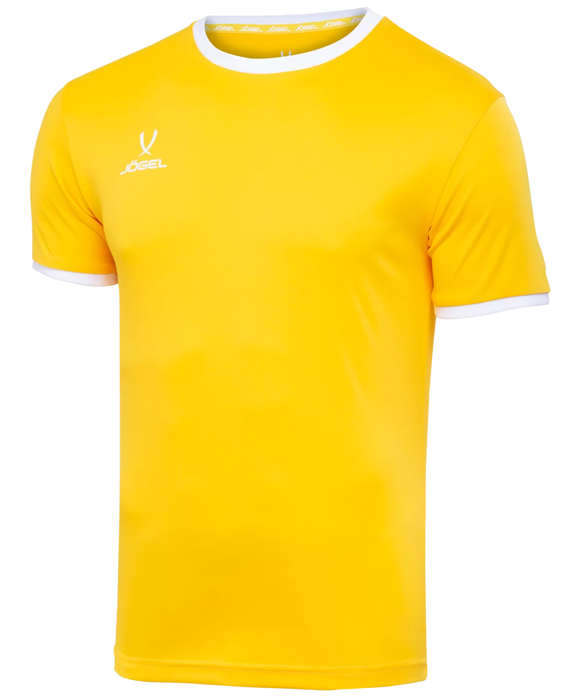 Фото Футболка футбольная CAMP Origin, желтый/белый Jögel со склада магазина Спортев