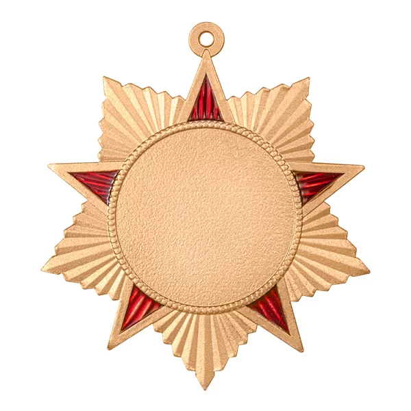 Фото Медаль MZP 551-50/ВM (48х48мм, D-25мм, s-2мм) со склада магазина Спортев