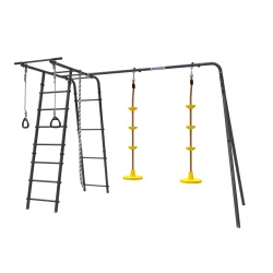 ROMANA Полянка Плюс 2 (антрацит) (с качелями Диск) 103.26.06+1.Д-26.09+1.Д-26.09