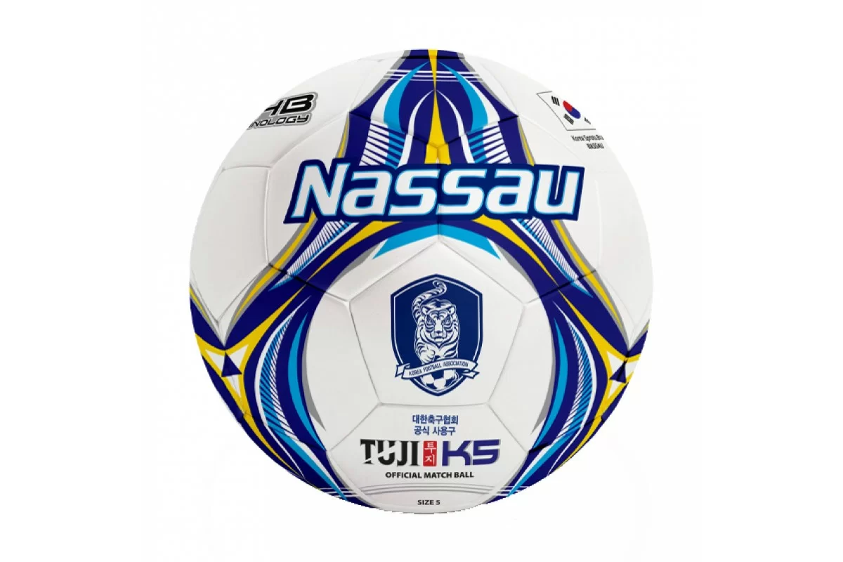 Фото Мяч футбольный Nassau TUJI K5 №5 FIFA Quality Pro&KFA SSTTJ-5 со склада магазина СпортЕВ