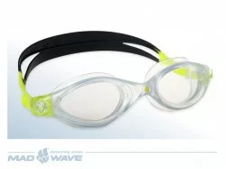 Очки для плавания Mad Wave Clear Vision CP Lens grey/yellow M0431 06 0 10W