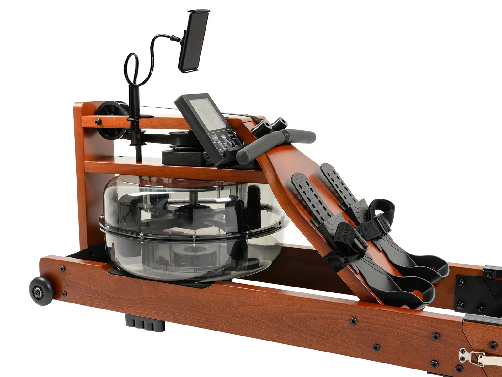 Фото Гребной тренажер UNIX Fit Wood Rower Dark со склада магазина Спортев