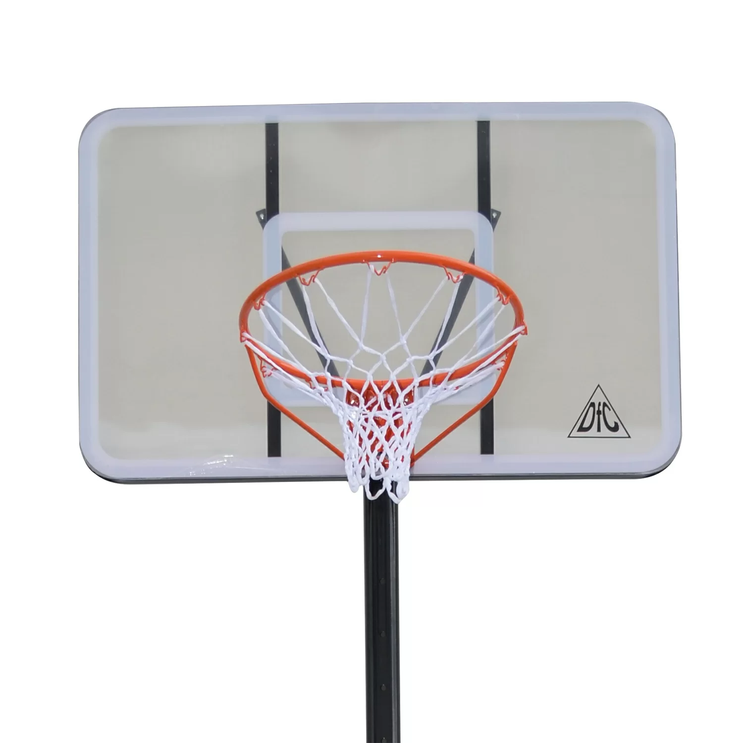Фото Баскетбольная мобильная стойка DFC STAND44F 112x72см поликарбонат со склада магазина СпортЕВ