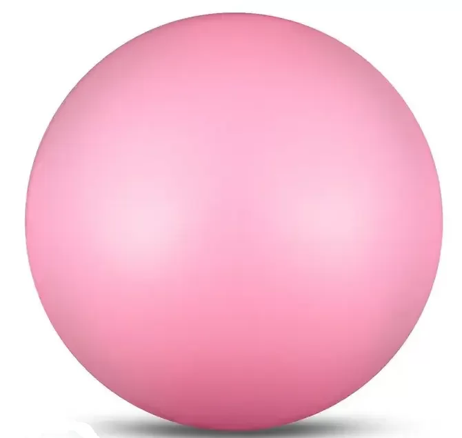 Фото Мяч для художественной гимнастики 19 см 400 г Indigo металлик розовый IN329 со склада магазина СпортЕВ
