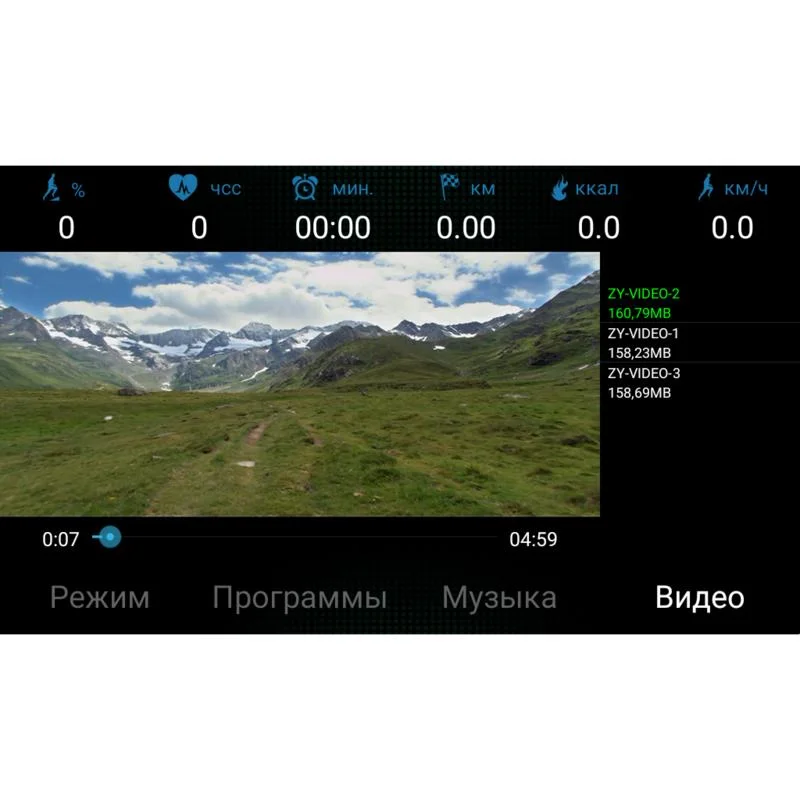 Фото Беговая дорожка Ammity Valentina VTM 5120 TFT со склада магазина Спортев