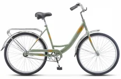 Велосипед Stels Legenda 240 26" оливковый (Маркировка) Z010
