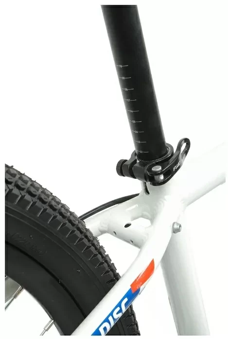 Фото Велосипед Forward Twister 24 2.0 D (7ск) (2022) белый/красный со склада магазина СпортЕВ