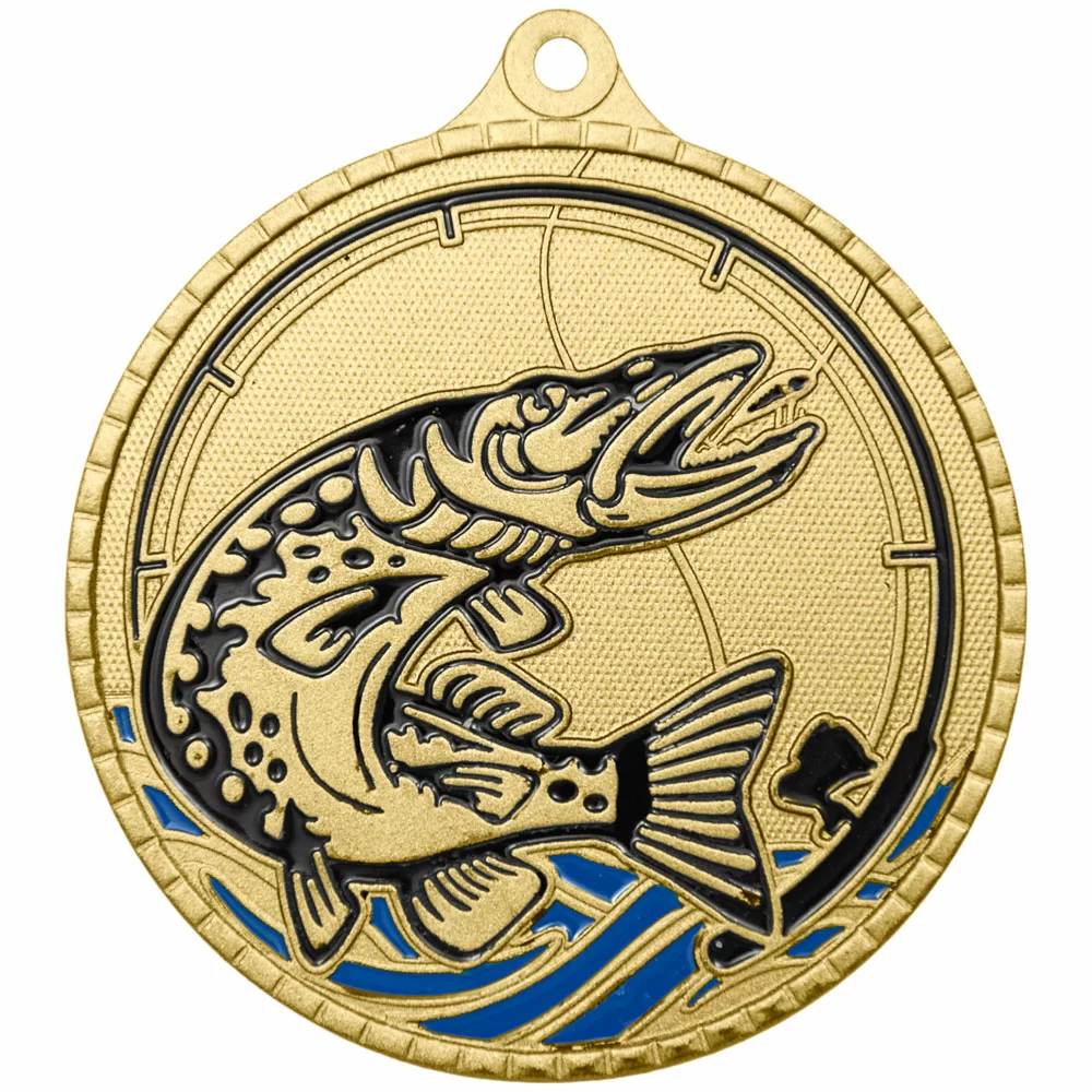 Фото Медаль MZP 650-55/GМ рыболовный спорт (D-55мм, s-2 мм) со склада магазина Спортев