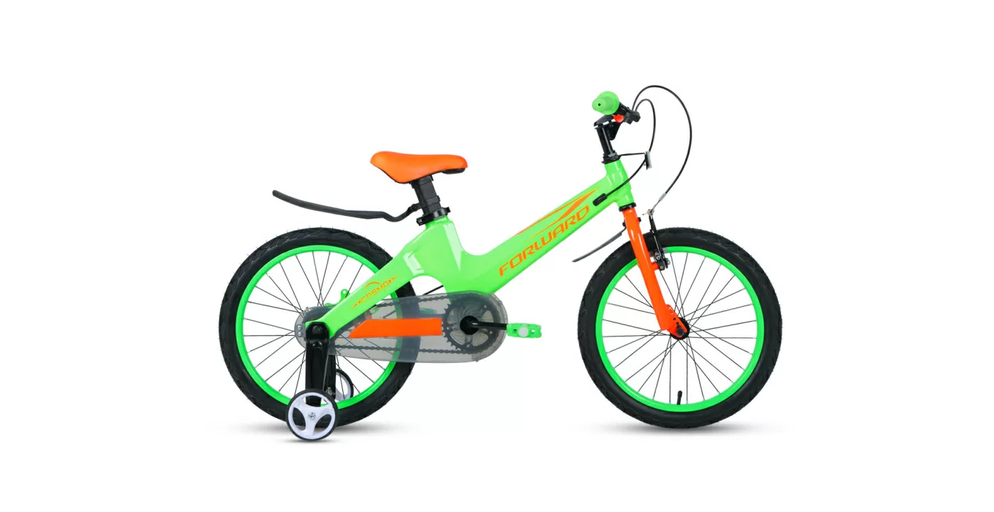 Фото Велосипед Forward Cosmo 18 2.0 (1ск) (2021) зеленый со склада магазина СпортЕВ