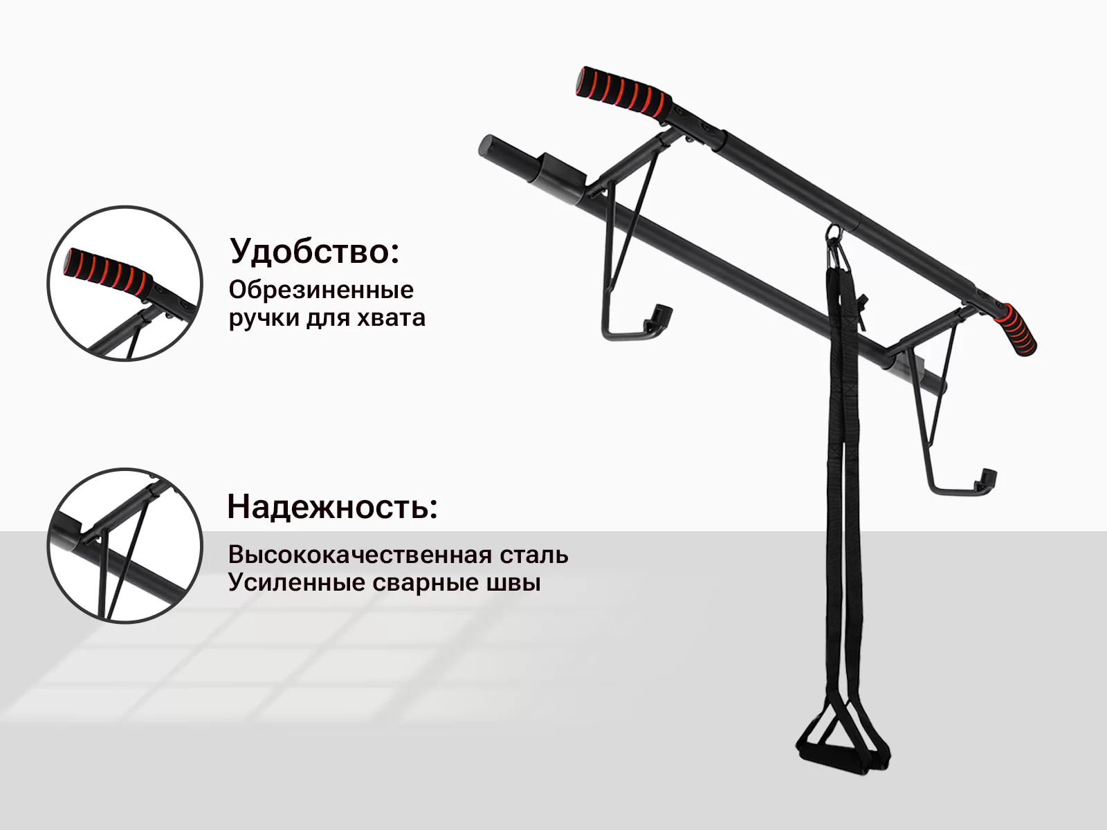 Фото Турник многофункциональный UNIX Fit PULL UP 120P со склада магазина Спортев