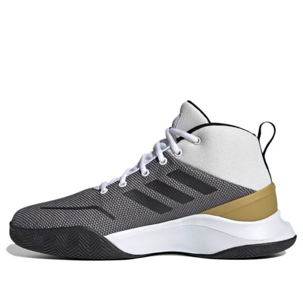 Кроссовки баскетбольные Adidas Ownthegame серый/белый FY6010 Фото Кроссовки баскетбольные Adidas Ownthegame серый/белый FY6010 со склада магазина Спортев