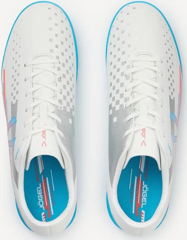 Фото Бутсы Jogel Evofly TF Talant белый/голубой 4211 со склада магазина Спортев