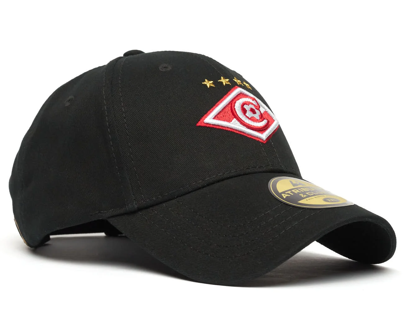 Фото Бейсболка ФК Спартак черная р.59-62 120362 со склада магазина Спортев