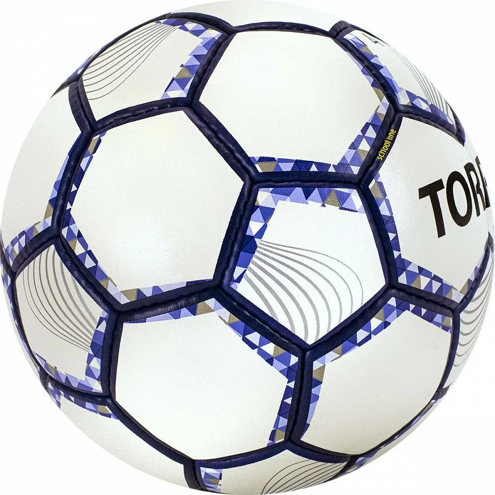 Фото Мяч футзальный Torres Futsal Training №4 32 пан. PU бело-фиолет-черн FS32044 со склада магазина Спортев