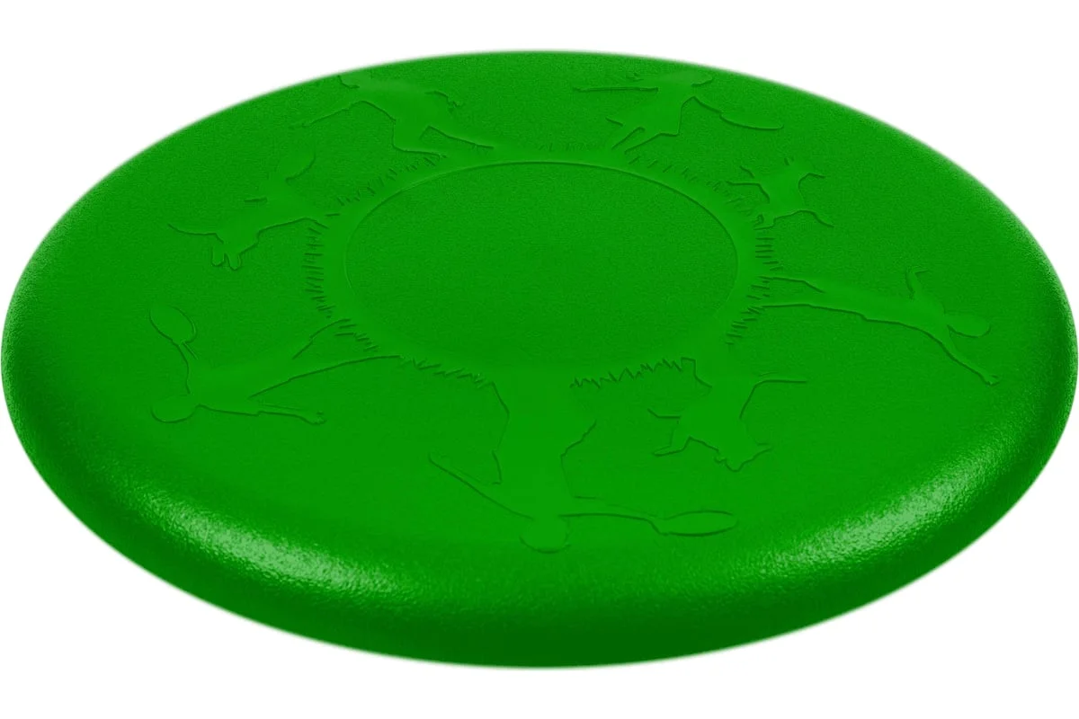 Фото Летающая тарелка - фрисби Fortius ПП зеленый H231201-23LG-P со склада магазина Спортев