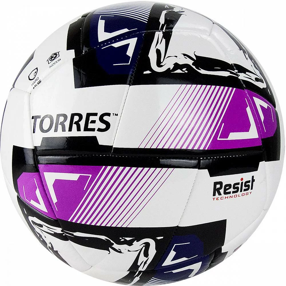 Фото Мяч футзальный Torres Futsal Resist №4 24 п. бело-мультик FS321024 со склада магазина СпортЕВ