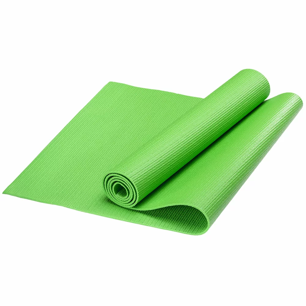 Фото Коврик для йоги 173х61х0,3 см HKEM112-03-GREEN PVC зеленый со склада магазина СпортЕВ
