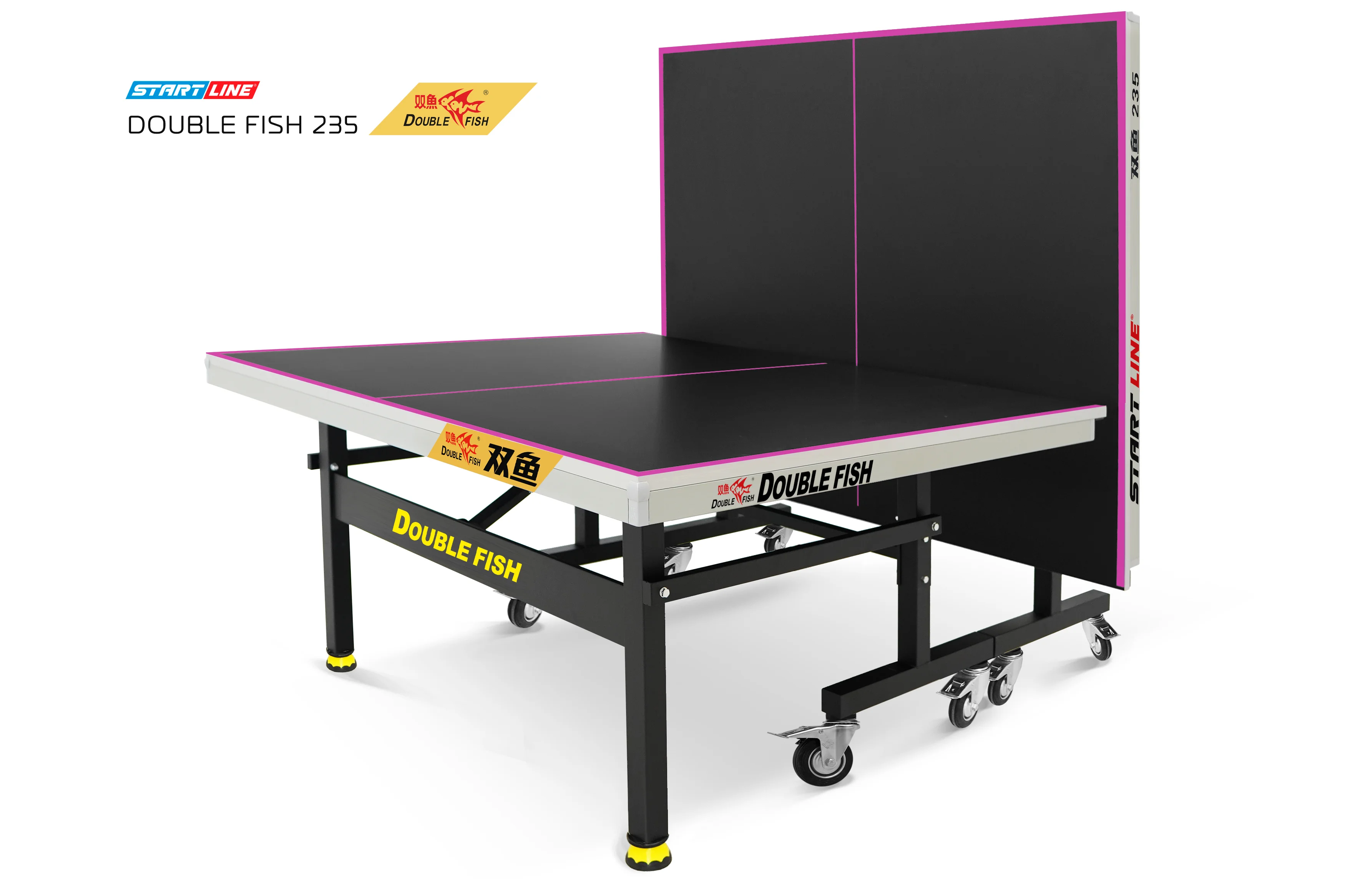 Фото Стол теннисный Double Fish 235 черный со склада магазина Спортев