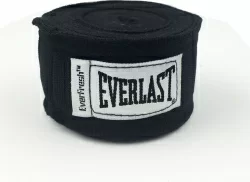 Бинты боксерские 2.5 м Everlast Elastic черные 4463